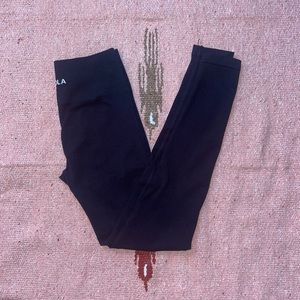 aurola full length black leggings XS